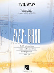 Evil Ways Arr. Paul Lavender FlexBand Grade 2-3