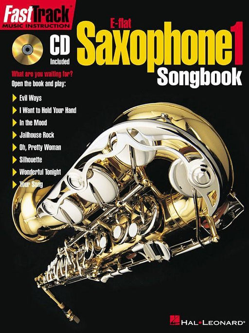 FastTrack Alto Saxophone Songbook - Level 1-Woodwind-Hal Leonard-Engadine Music