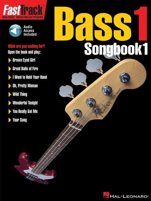 FastTrack Bass Songbook 1 - Level 1-Guitar & Folk-Hal Leonard-Engadine Music