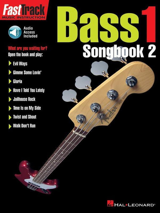 FastTrack Bass Songbook 2 - Level 1-Guitar & Folk-Hal Leonard-Engadine Music