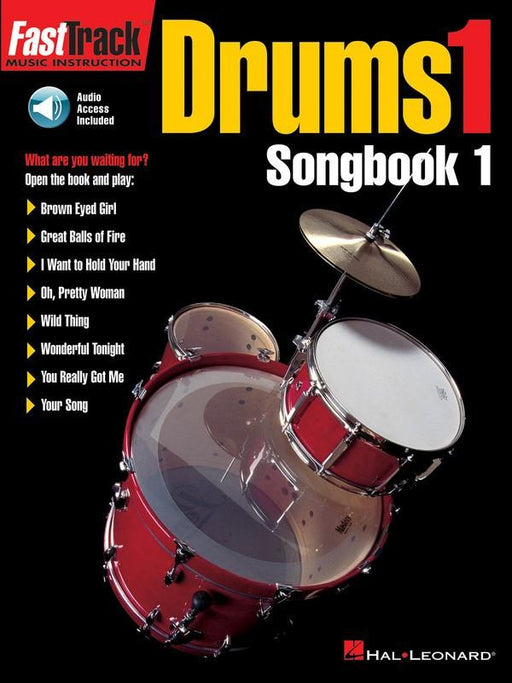 FastTrack Drums Songbook 1 - Level 1-Percussion-Hal Leonard-Engadine Music