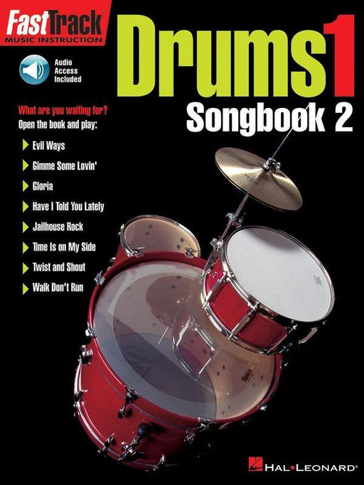 FastTrack Drums Songbook 2 - Level 1-Percussion-Hal Leonard-Engadine Music