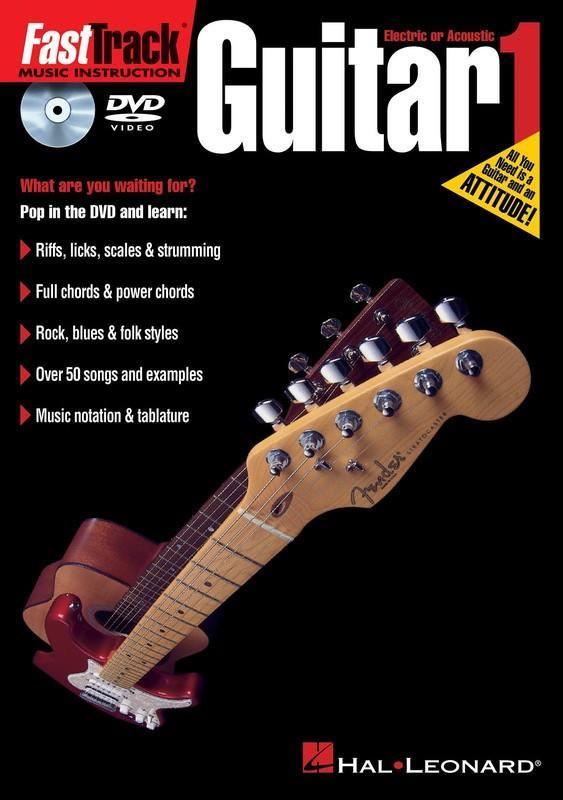 FastTrack Guitar Method 1, DVD-CD & DVD-Hal Leonard-Engadine Music