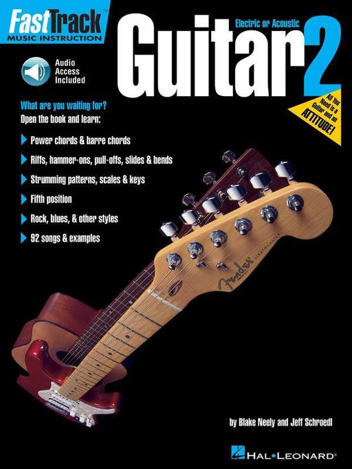 FastTrack Guitar Method - Book 2-Guitar & Folk-Hal Leonard-Engadine Music