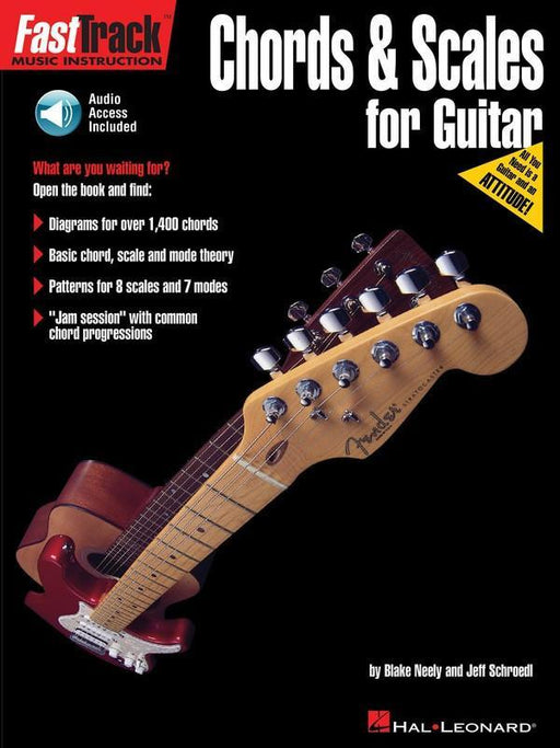 FastTrack Guitar Method - Chords & Scales-Guitar & Folk-Hal Leonard-Engadine Music