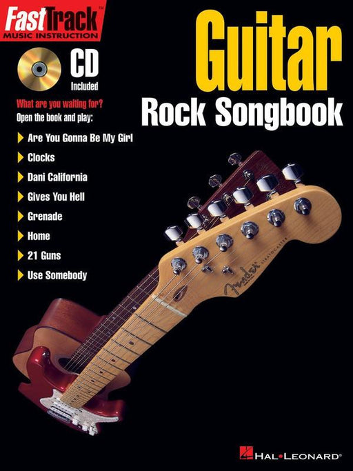 FastTrack Guitar Rock Songbook-Songbooks-Hal Leonard-Engadine Music