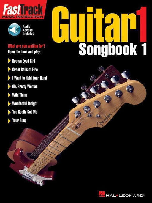 FastTrack Guitar Songbook 1 - Level 1-Guitar & Folk-Hal Leonard-Engadine Music