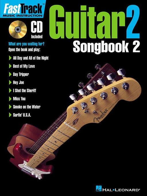 FastTrack Guitar Songbook 2 - Level 2-Guitar & Folk-Hal Leonard-Engadine Music