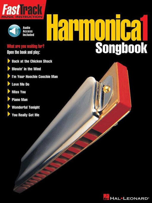 FastTrack Harmonica Songbook - Level 1-Guitar & Folk-Hal Leonard-Engadine Music