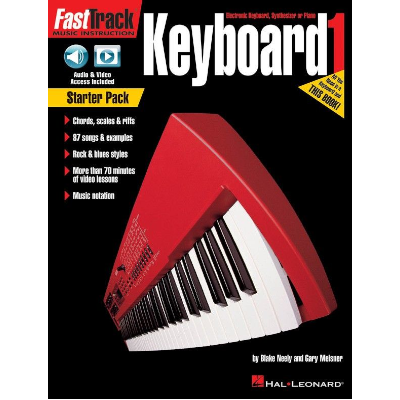 FastTrack Keyboard Book 1 Starter Pack-Piano & Keyboard-Hal Leonard-Engadine Music