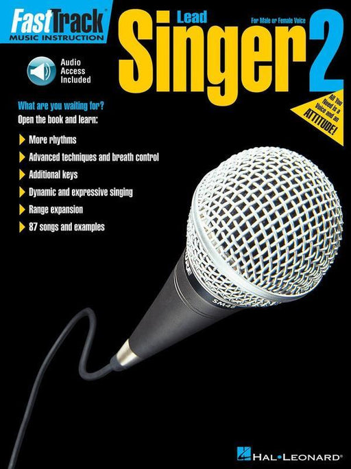FastTrack Lead Singer Method - Book 2-Vocal-Hal Leonard-Engadine Music