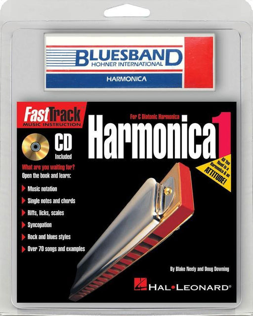 FastTrack Mini Harmonica Pack-woodwind-Hal Leonard-Engadine Music