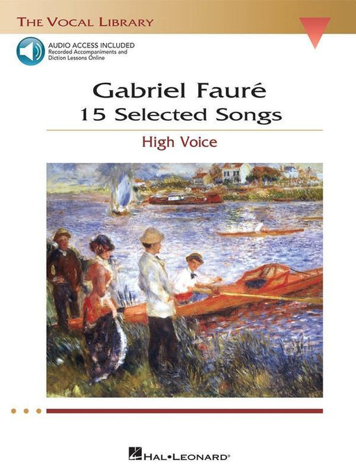 Faure - 15 Selected Songs, High Voice-Vocal-Hal Leonard-Engadine Music