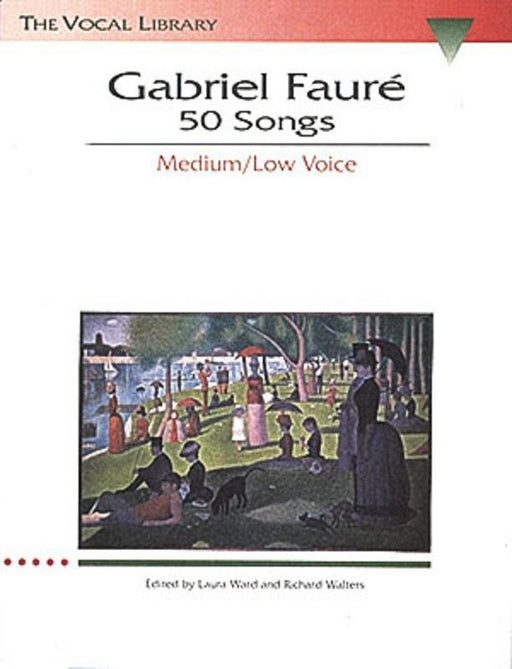 Faure - 50 Songs, Medium/Low Voice-Vocal-Hal Leonard-Engadine Music