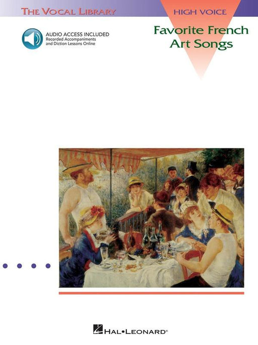 Favorite French Art Songs - Volume 1, High Voice-Vocal-Hal Leonard-Engadine Music