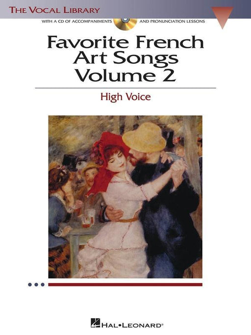 Favorite French Art Songs - Volume 2, High Voice-Vocal-Hal Leonard-Engadine Music