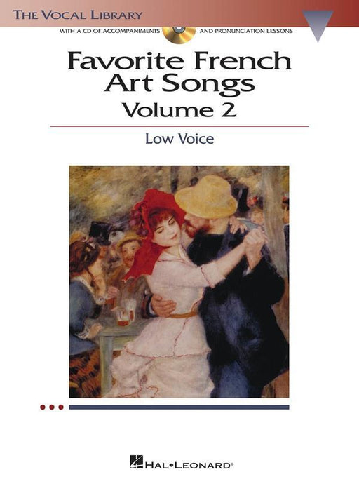 Favorite French Art Songs - Volume 2, Low Voice-Vocal-Hal Leonard-Engadine Music