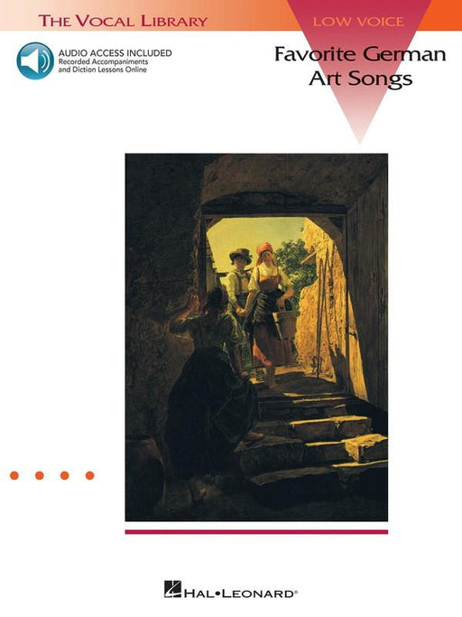 Favorite German Art Songs Vol. 1, Low Voice-Vocal-Hal Leonard-Engadine Music
