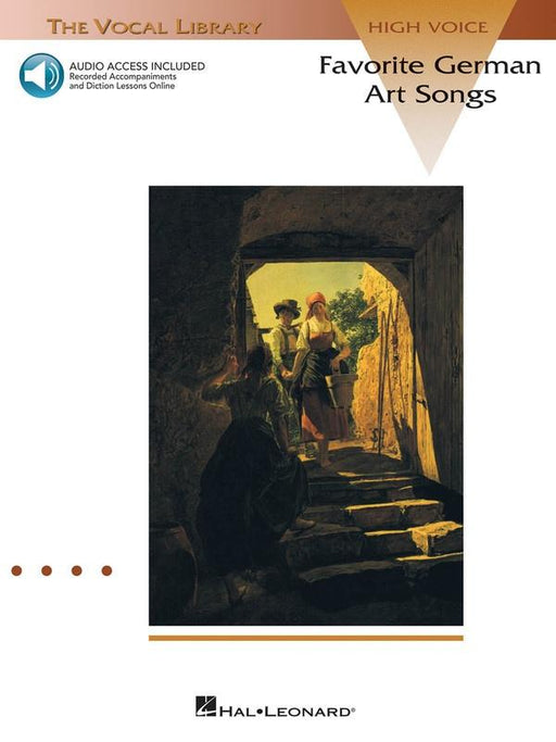 Favorite German Art Songs - Volume 1, High Voice-Vocal-Hal Leonard-Engadine Music