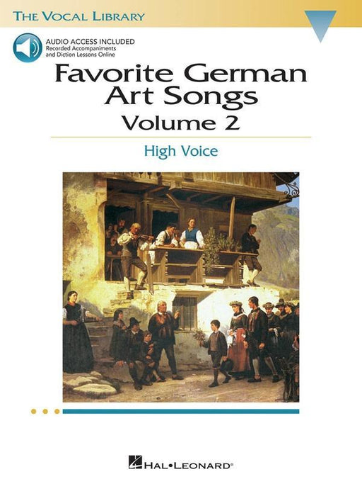 Favorite German Art Songs - Volume 2, High Voice-Vocal-Hal Leonard-Engadine Music