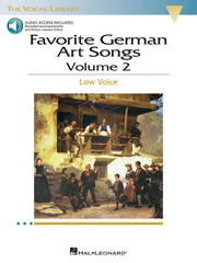 Favorite German Art Songs - Volume 2, Low Voice-Vocal-Hal Leonard-Engadine Music