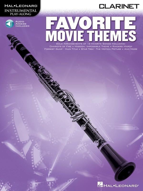Favorite Movie Themes - Clarinet-Woodwind-Hal Leonard-Engadine Music