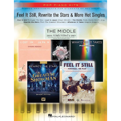 Feel It Still, Rewrite the Stars & More Hot Singles - Piano-Piano & Keyboard-Hal Leonard-Engadine Music