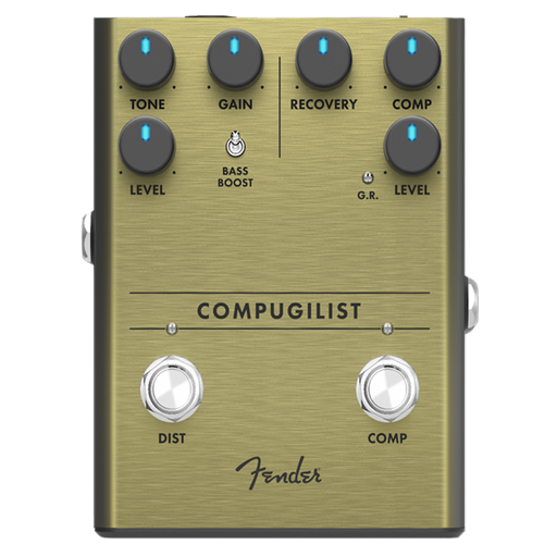 Fender Compugilist Compressor/Distortion Effects Pedal - 0234551000-Guitar Effect-Fender-Engadine Music