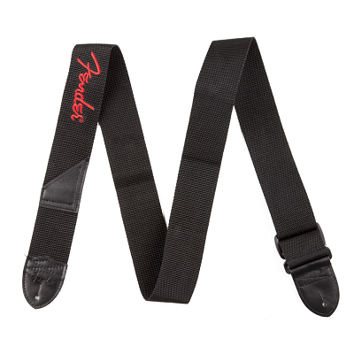 Fender Guitar Strap 2'' Black Poly - Various Colours