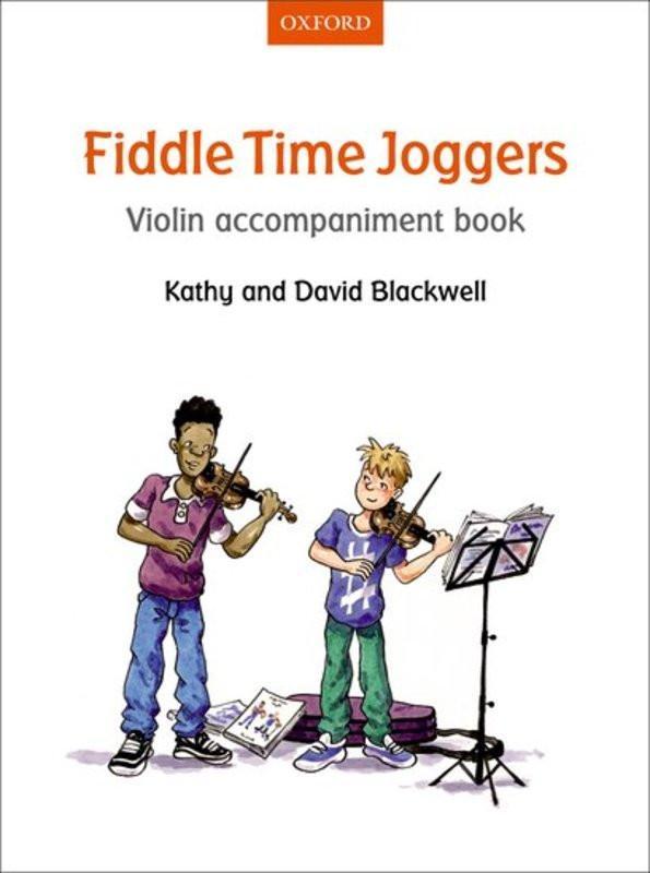 Fiddle Time Joggers Violin Accompaniment Book-Strings-Hal Leonard-Engadine Music