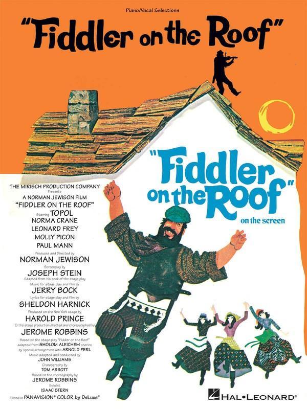 Fiddler on the Roof-Songbooks-Hal Leonard-Engadine Music