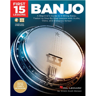 First 15 Lessons - Banjo-Guitar & Folk-Hal Leonard-Engadine Music