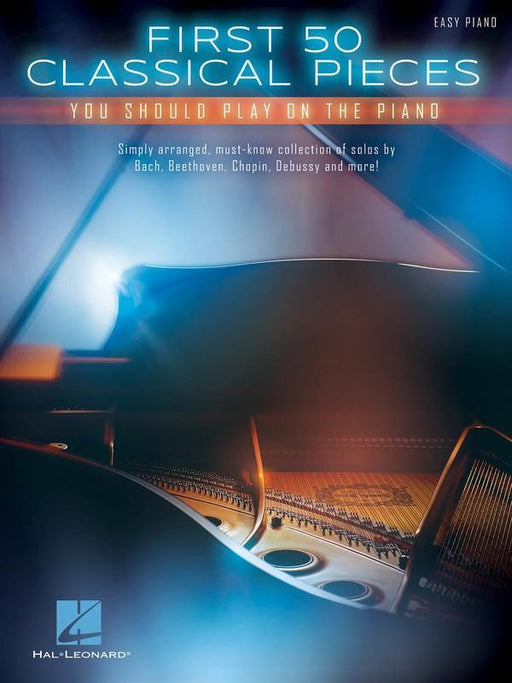 First 50 Classical Pieces, Piano-Piano & Keyboard-Hal Leonard-Engadine Music