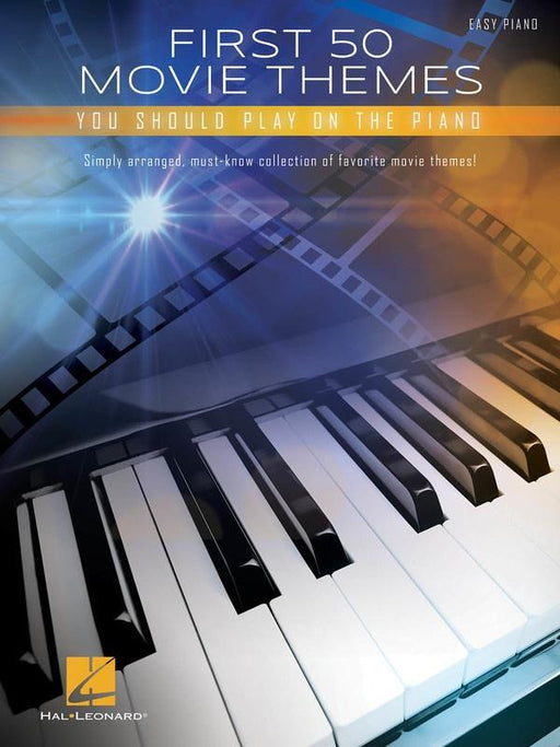 First 50 Movie Themes You Should Play on Piano-Piano & Keyboard-Hal Leonard-Engadine Music