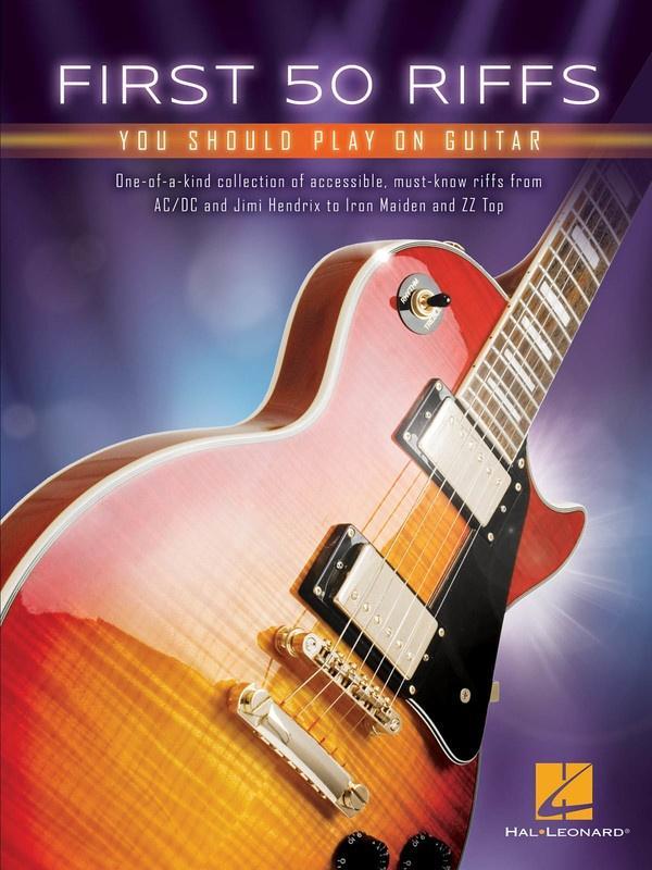 First 50 Riffs You Should Play on Guitar-Guitar & Folk-Hal Leonard-Engadine Music