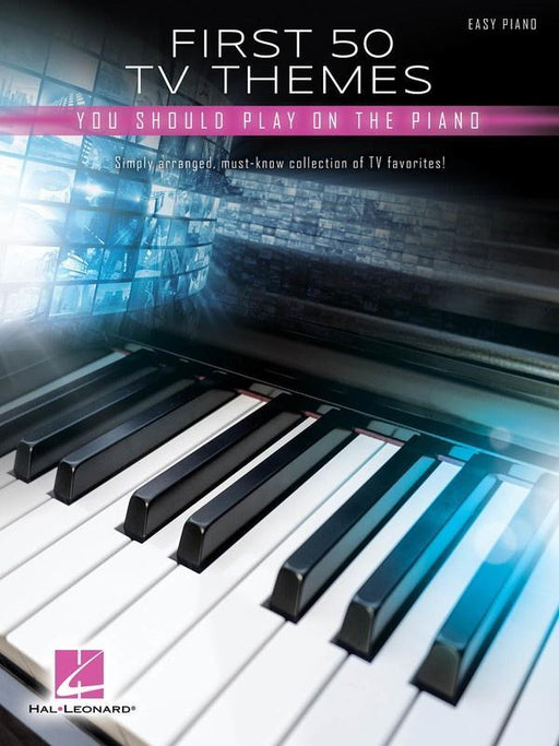 First 50 TV Themes You Should Play on Piano-Piano & Keyboard-Hal Leonard-Engadine Music