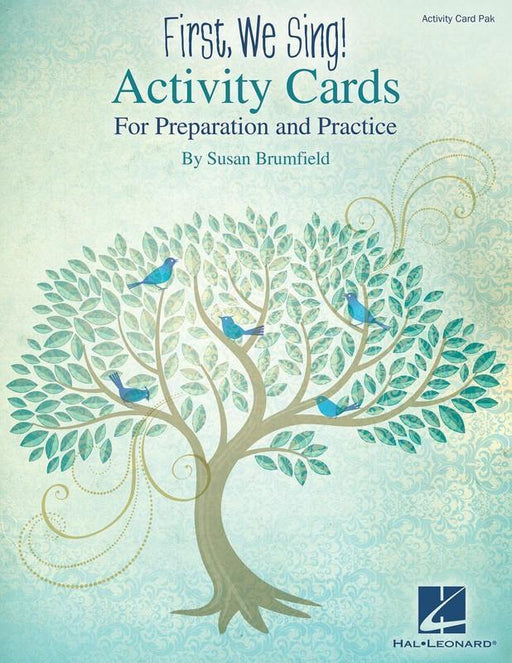First, We Sing! Activity Cards-Classroom-Hal Leonard-Engadine Music