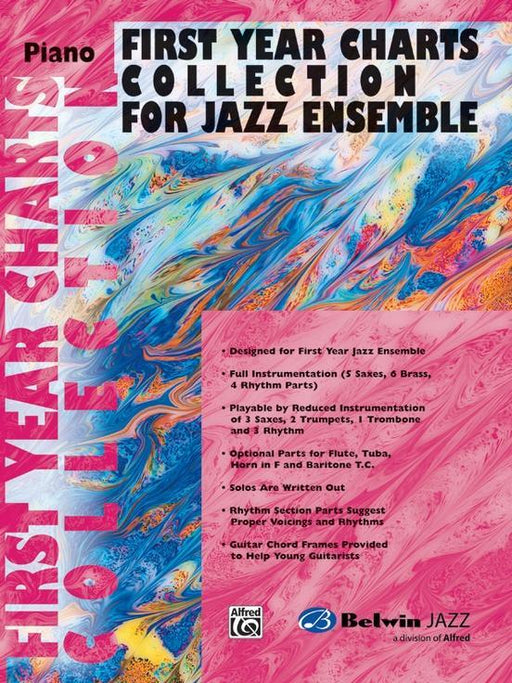 First Year Charts Collection for Jazz Ensemble - Piano Accompaniment