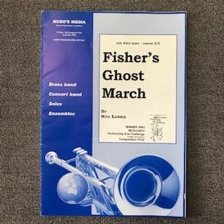 Fisher's Ghost March, Lawrie Concert Band Chart Grade 2.5-Concert Band Chart-Muso's Media-Engadine Music