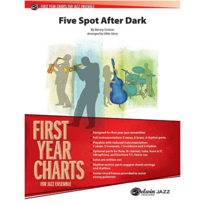 Five Spot After Dark, Benny Golson Arr. Mike Story Stage Band Chart Grade 1-Stage Band chart-Alfred-Engadine Music