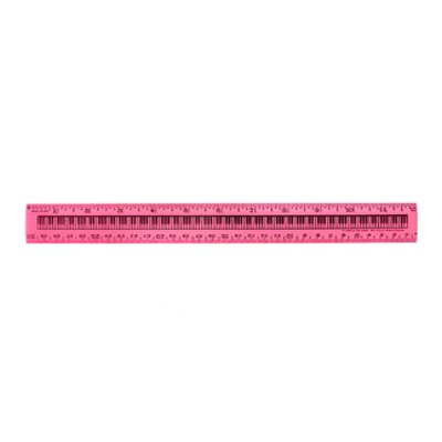 Ruler 12 Inches Keyboard-Stationery-Engadine Music-Engadine Music