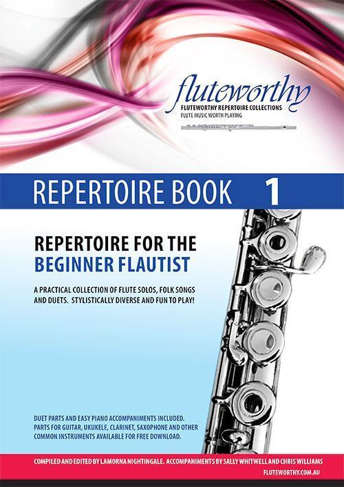 Fluteworthy Repertoire Book 1 for the Beginner Flautist-Woodwind-Fluteworthy-Engadine Music