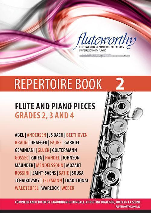Fluteworthy Repertoire Book 2-Woodwind-Fluteworthy-Engadine Music