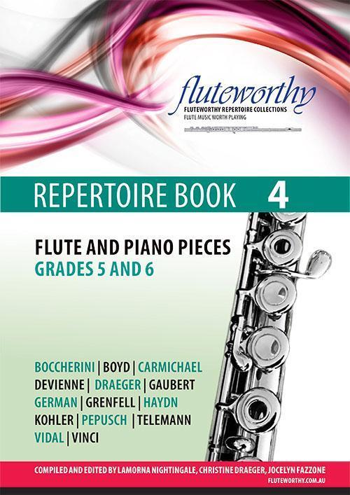 Fluteworthy Repertoire Book 4-Woodwind-Fluteworthy-Engadine Music