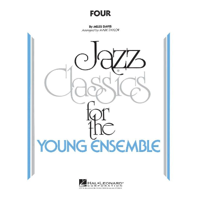 Four, Miles Davis Arr. Mark Taylor Stage Band Chart Grade 3-Stage Band chart-Hal Leonard-Engadine Music