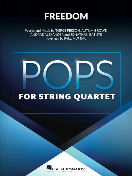 Freedom For String Quartet GR2-3 SC/PTS