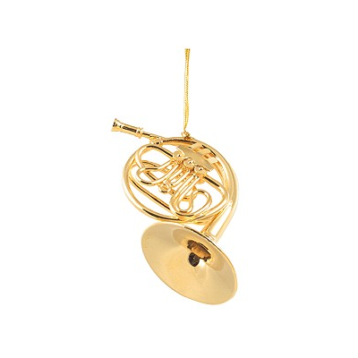 French Horn Ornament 5"-Christmas-Engadine Music-Engadine Music