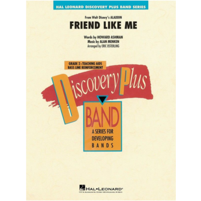 Friend Like Me (from Aladdin), Menken Arr. Eric Osterling Concert Band Chart Grade 2-Concert Band Chart-Hal Leonard-Engadine Music
