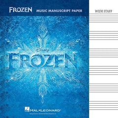 Frozen - Music Manuscript Paper-Manuscript-Hal Leonard-Engadine Music