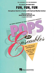 Fun, Fun, Fun Arr. Roger Holmes Saxophone Quartet Grade 2.5